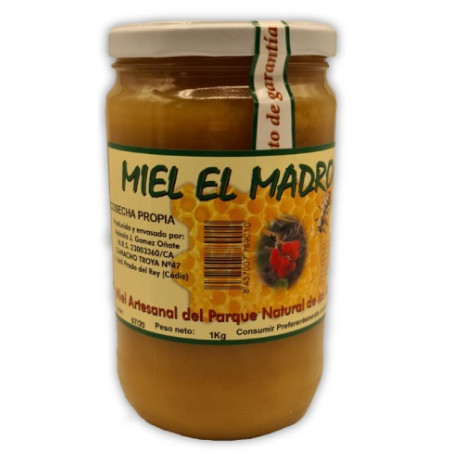 MIEL EL MADROÑO MIL FLORES 500g SIERRA DE GRAZALEMA