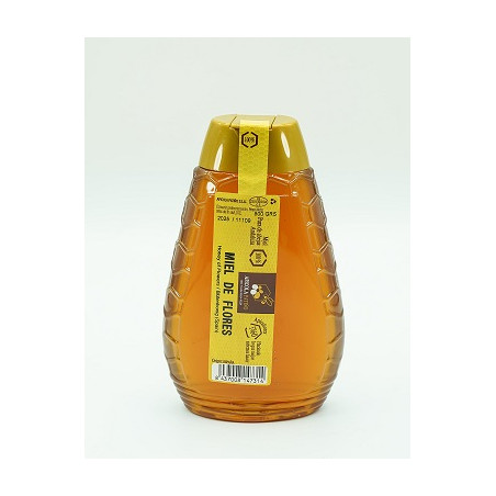 MIEL DE FLORES 500g ANTIGOTEO APICOLA PATIÑO
