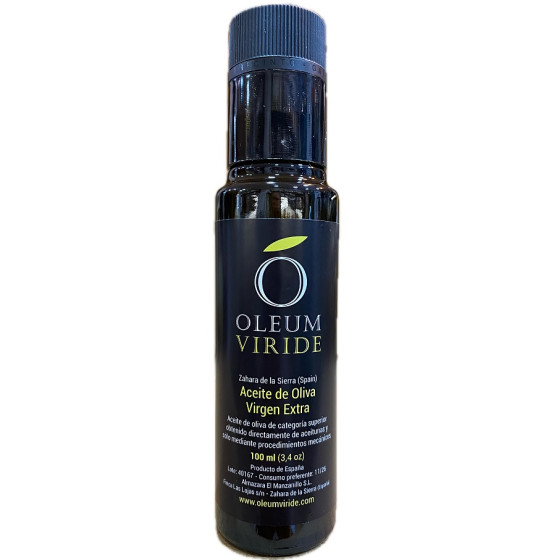 ACEITE DE OLIVA VIRGEN EXTRA OLEUM VIRIDE 100ML – ZAHARA DE LA SIERRA CÁDIZ