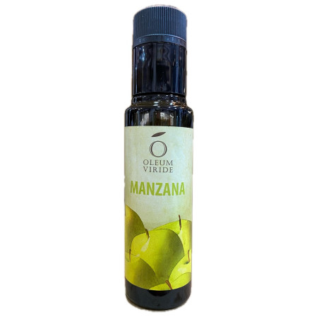 ACEITE DE OLIVA VIRGEN EXTRA CON MANZANA OLEUM VIRIDE 100ML – ZAHARA DE LA SIERRA CÁDIZ