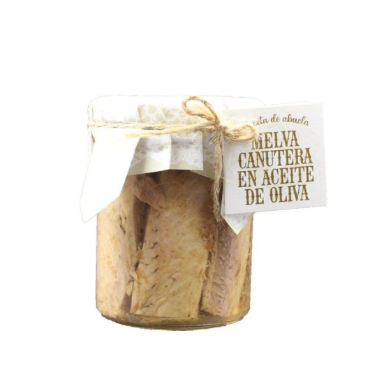 MELVA CANUTERA EN ACEITE DE OLIVA TARRO 200gr FELISA GOURMET BARBATE