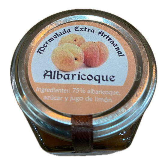 MERMELADA DE ALBARICOQUE GRAZALEMEÑOS 120G ARTESANÍA DE LA SIERRA DE GRAZALEMA