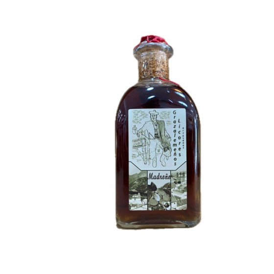 LICOR DE MADROÑO 250 ml GRAZALEMEÑOS LICORES ARTESANOS