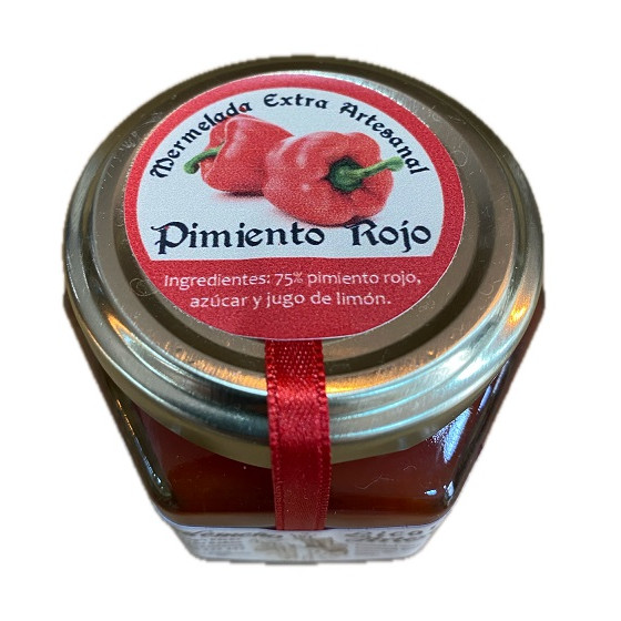MERMELADA ARTESANA DE PIMIENTOS ROJOS 120G – SABOR GOURMET DESDE GRAZALEMA (CÁDIZ)