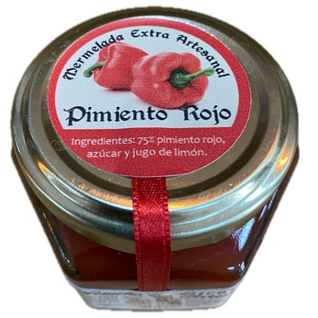 MERMELADA ARTESANA DE PIMIENTOS ROJOS 120G – SABOR GOURMET DESDE GRAZALEMA (CÁDIZ)