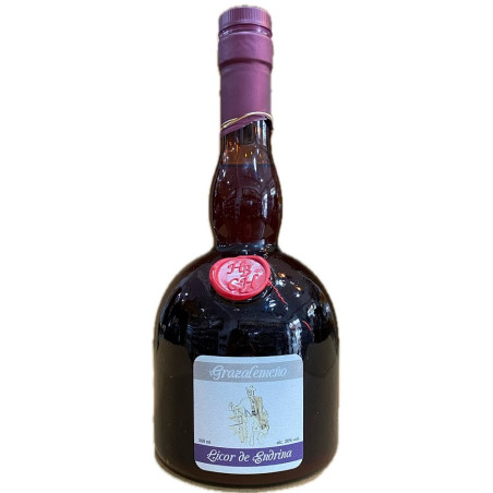 LICOR ARTESANO DE ENDRINA 500ML – DESTILADO TRADICIONAL DE GRAZALEMA (CÁDIZ) CON 20% VOL