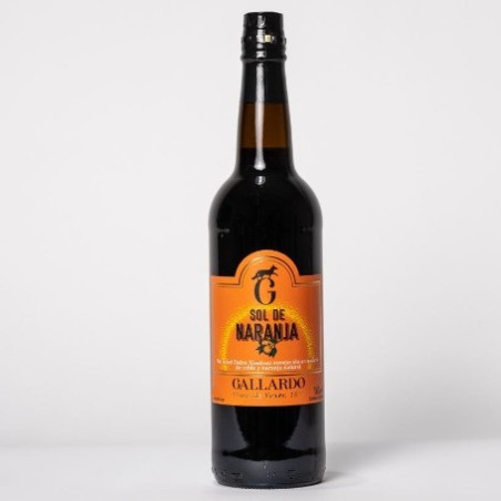 BOTELLA SOL DE NARANJA 375 cl BODEGAS GALLARDO VEJER CÁDIZ