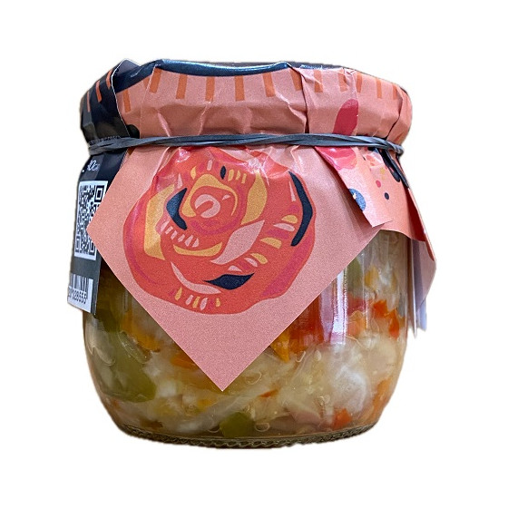 KIMCHI ECOLÓGICO VEJER 280 G | VEGETALES FERMENTADOS CRUDIVEGANO SIN GLUTEN Y SIN PASTEURIZAR