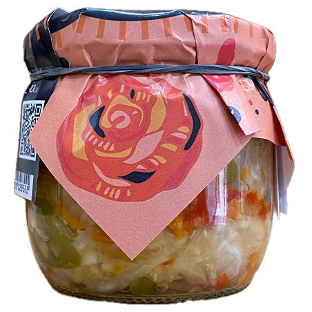 KIMCHI ECOLÓGICO VEJER 280 G | VEGETALES FERMENTADOS CRUDIVEGANO SIN GLUTEN Y SIN PASTEURIZAR