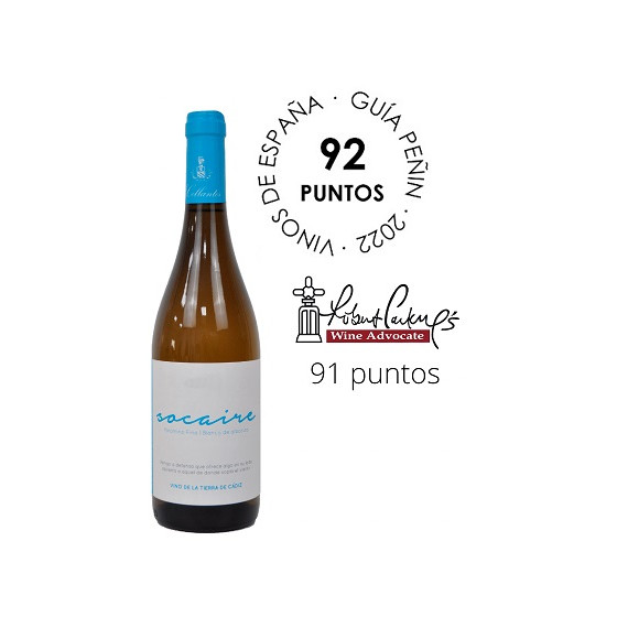 SOCAIRE VINO BLANCO SECO 75 cl DE LA TIERRA DE CÁDIZ PALOMINO FINO