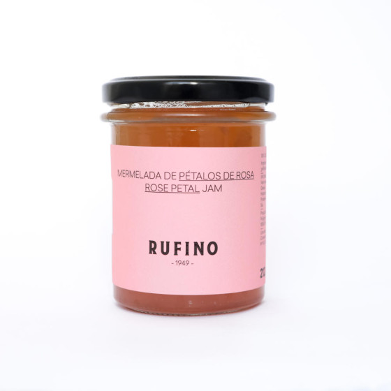 MERMELADA DE PÉTALOS DE ROSA 212gr RUFINO