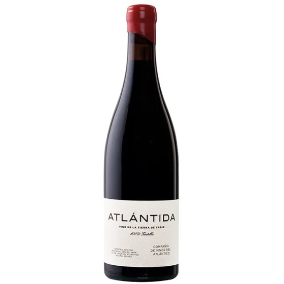 VINO TINTO ATLÁNTIDA 75 cl 100% TINTILLA VINO DE LA TIERRA DE CADIZ