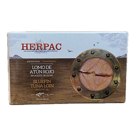 LOMO DE ATÚN ROJO EN ACEITE DE OLIVA HERPAC 120 G – BARBATE GOURMET