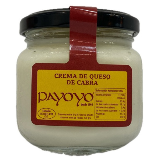  CREMA DE QUESO DE CABRA PAYOYO 170gr