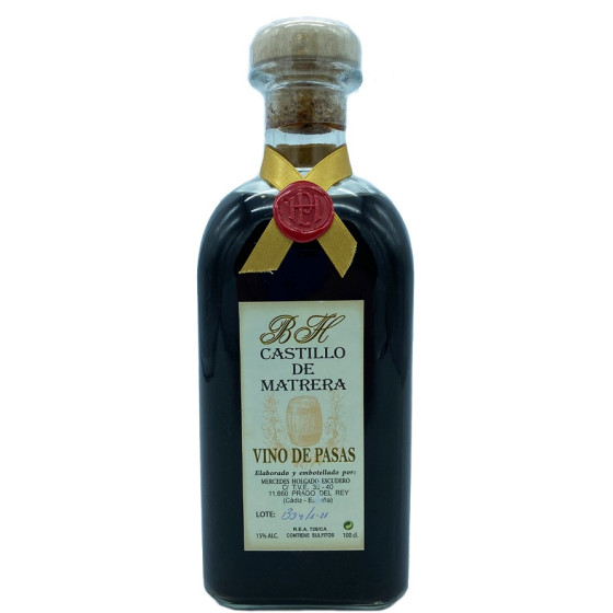 FRASCA VINO DE PASAS 1L BODEGAS HOLGADO PRADO DEL REY CÁDIZ