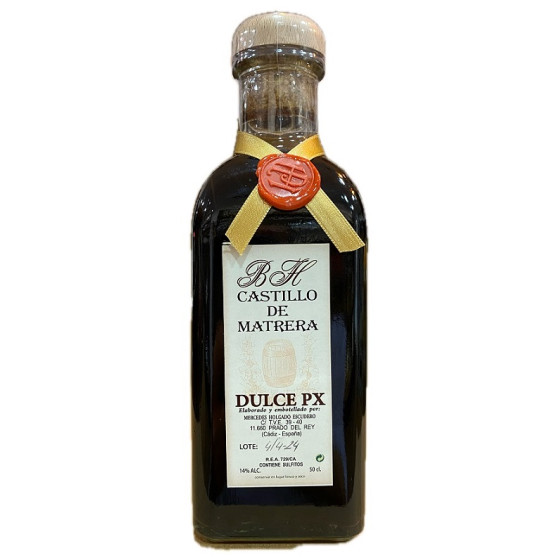 FRASCA DE VINO DULCE PEDRO XIMENEZ 500 ml BODEGAS HOLGADO PRADO DEL REY CÁDIZ