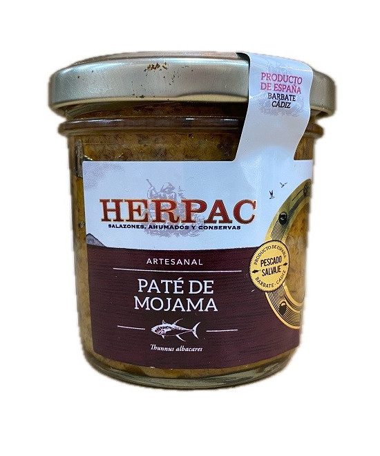 PATÉ DE MOJAMA TARRO 105g. HERPAC BARBATE