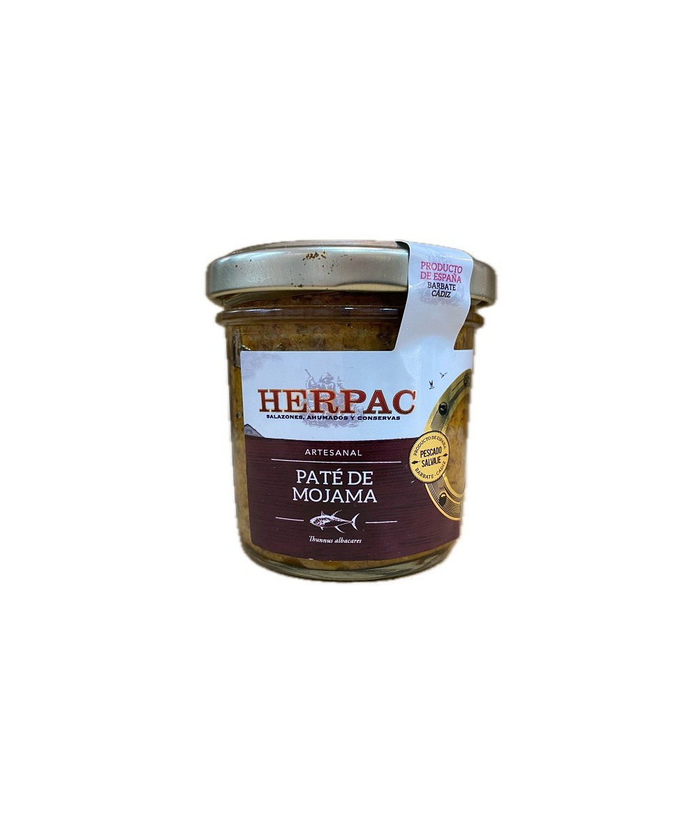 PATÉ DE MOJAMA TARRO 105g. HERPAC BARBATE