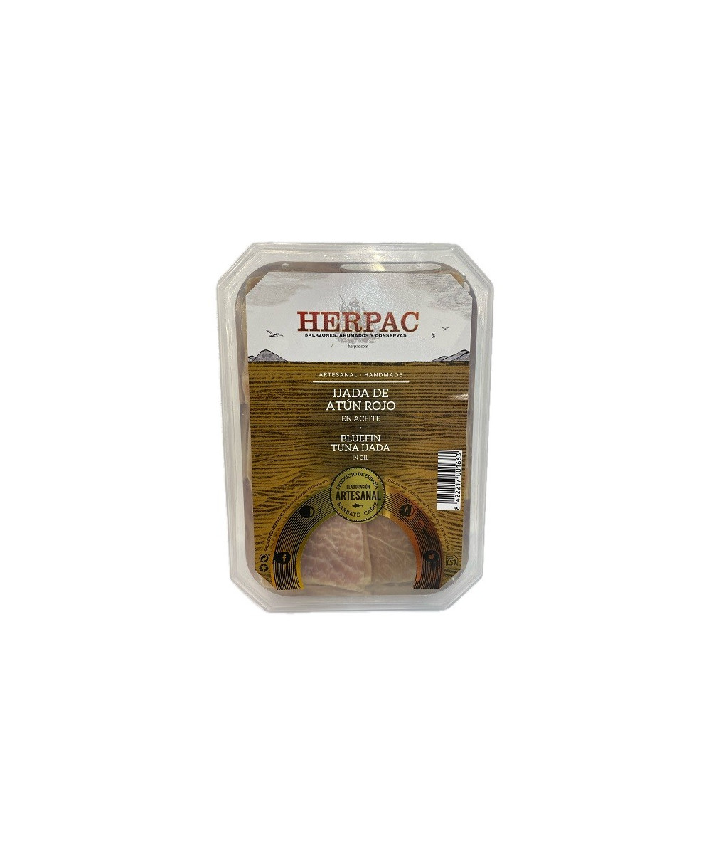 IJADA DE ATÚN ROJO EN ACEITE 250G HERPAC BARBATE SEMICONSERVA GOURMET DE CÁDIZ
