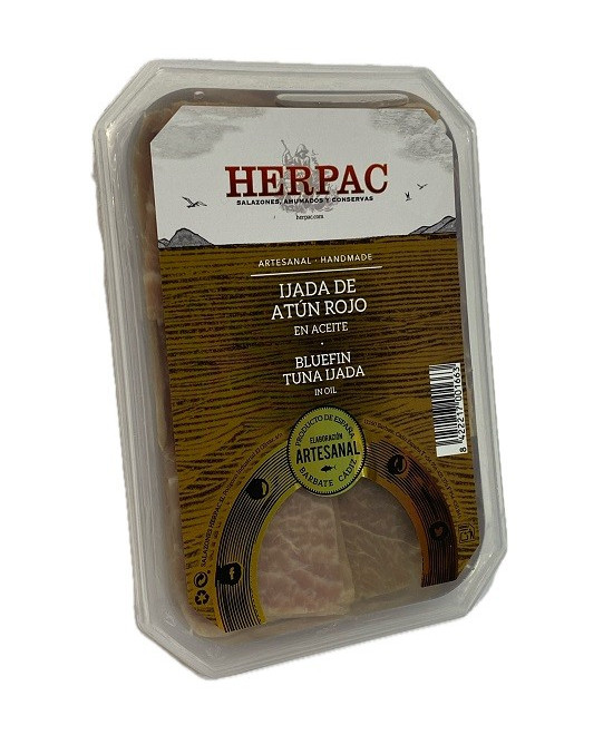 IJADA DE ATÚN ROJO EN ACEITE 250G HERPAC BARBATE SEMICONSERVA GOURMET DE CÁDIZ