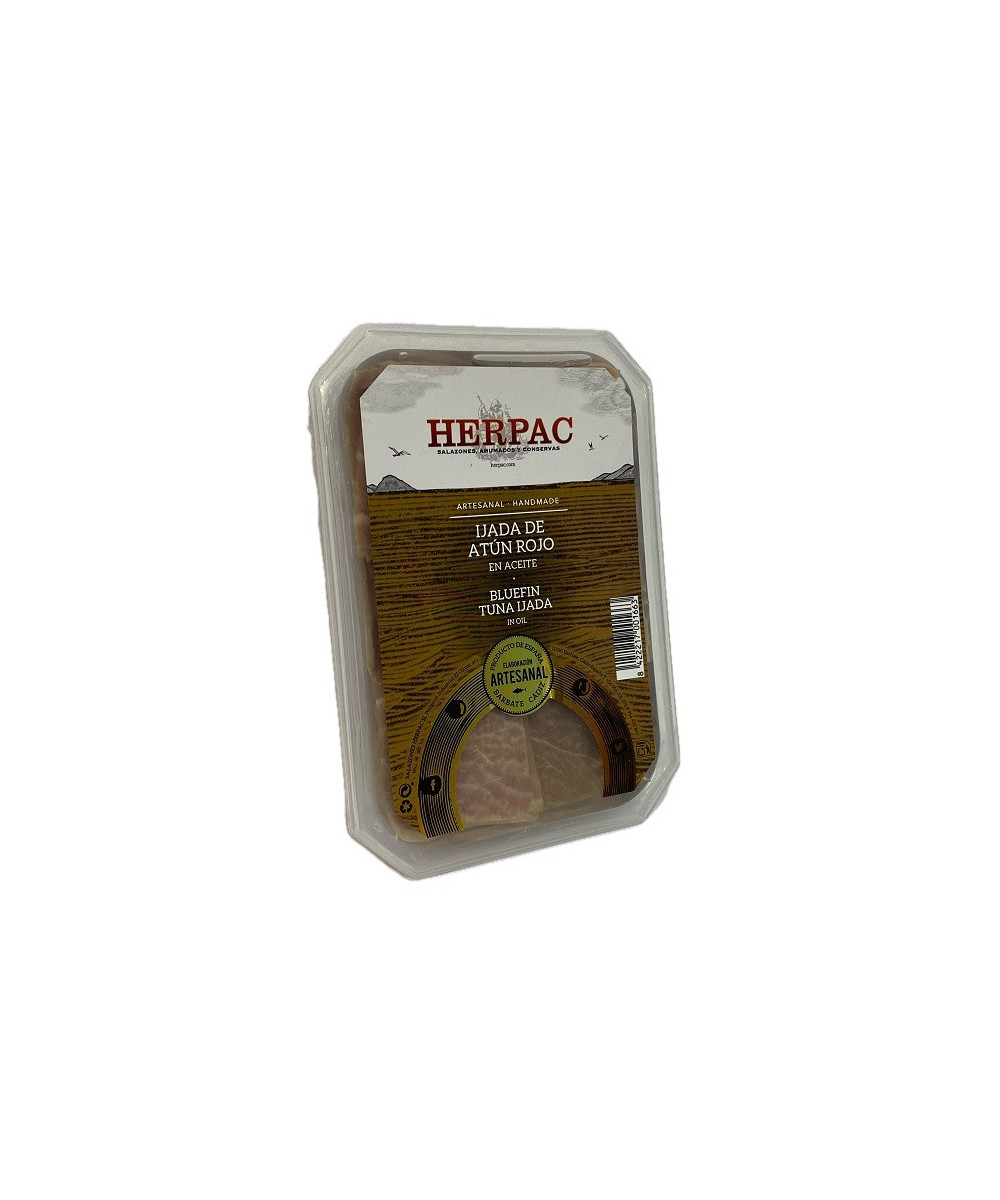 IJADA DE ATÚN ROJO EN ACEITE 250G HERPAC BARBATE SEMICONSERVA GOURMET DE CÁDIZ