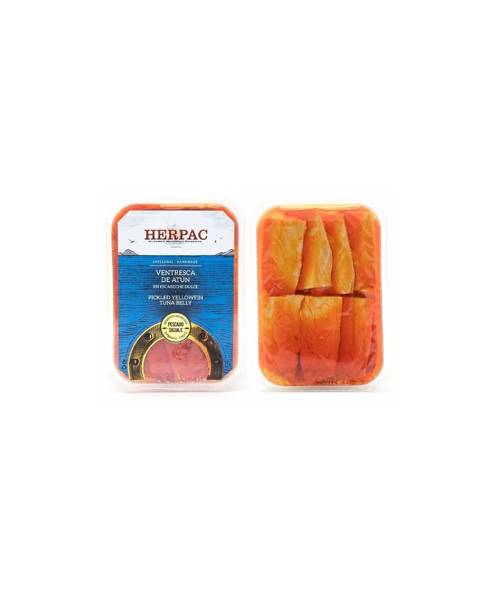 VENTRESCA DE ATÚN EN ESCABECHE DULCE 250g HERPAC BARBATE