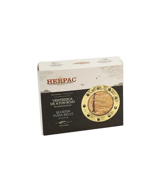 VENTRESCA DE ATÚN ROJO EN ACEITE DE OLIVA 245g. HERPAC BARBATE