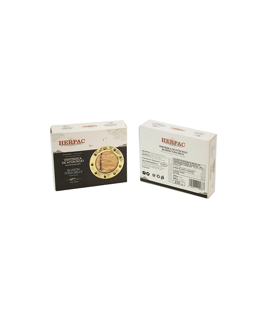 VENTRESCA DE ATÚN ROJO EN ACEITE DE OLIVA 245g. HERPAC BARBATE