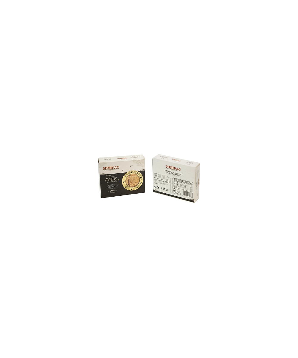 VENTRESCA DE ATÚN ROJO EN ACEITE DE OLIVA 245g. HERPAC BARBATE