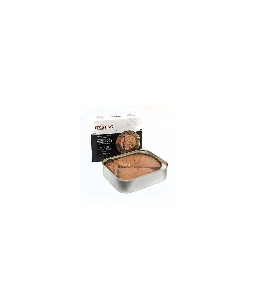 VENTRESCA DE ATÚN ROJO EN ACEITE DE OLIVA 245g. HERPAC BARBATE
