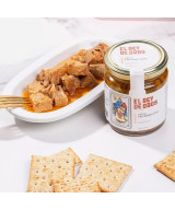 TARRO DE ATÚN ENCEBOLLADO 250 gr. EL REY DE OROS BARBATE