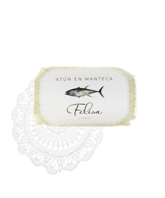 ATÚN EN MANTECA LATA 125 gr. FELISA GOURMET BARBATE