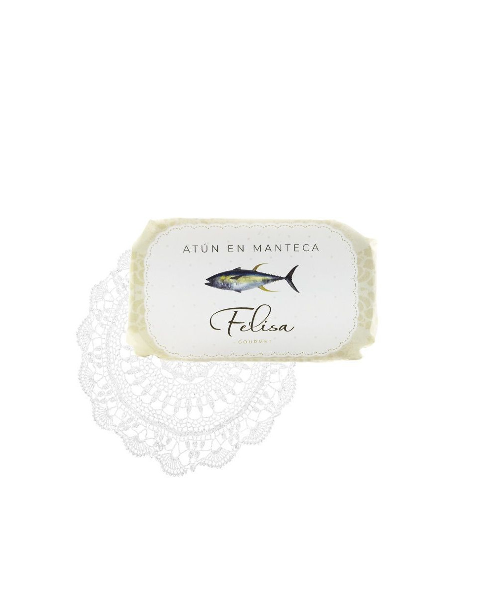 ATÚN EN MANTECA LATA 125 gr. FELISA GOURMET BARBATE