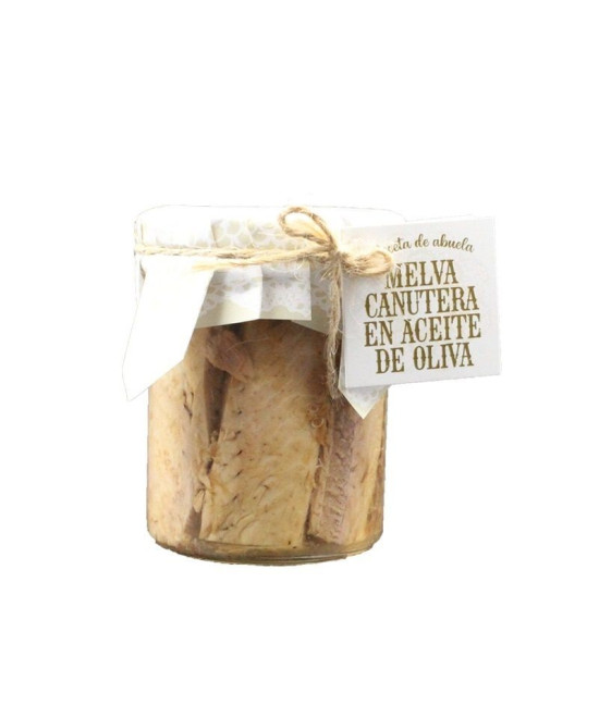 MELVA CANUTERA EN ACEITE DE OLIVA TARRO 200gr. FELISA GOURMET BARBATE