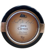 SAL DE HIELO PARA CARNES AL VINO OLOROSO Y PIMIENTAS SUAVES 90 gr. SALINAS SAN VICENTE SAN FERNANDO