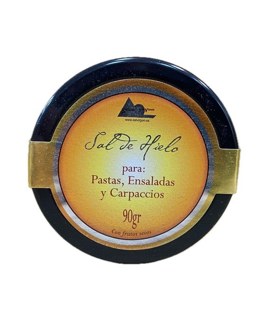 SAL DE HIELO PARA PASTAS, ENSALADAS Y CARPACCIOS 90gr. SALINAS SAN VICENTE SAN FERNANDO