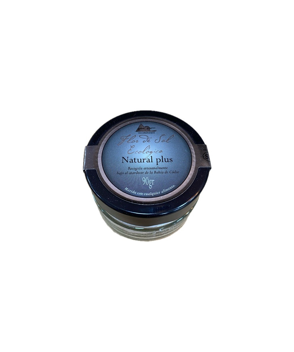 FLOR DE SAL ECOLÓGICA NATURAL PLUS 90 gr. SALINAS SAN VICENTE SAN FERNANDO