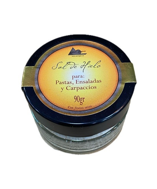 SAL DE HIELO PARA PASTAS, ENSALADAS Y CARPACCIOS 90gr. SALINAS SAN VICENTE SAN FERNANDO