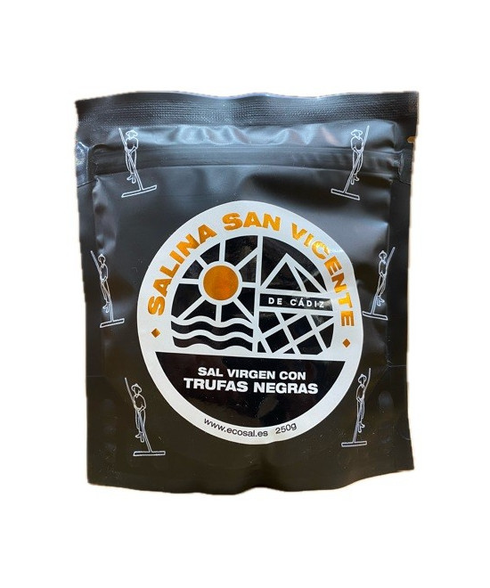 SAL VIRGEN CON TRUFAS NEGRAS 250gr. SALINAS SAN VICENTE SAN FERNANDO