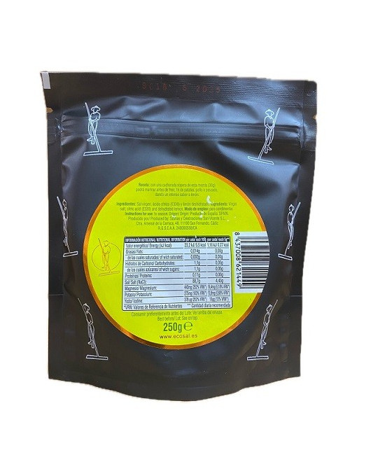 SAL CÍTRICA PACK 250g SALINAS SAN VICENTE SAN FERNANDO