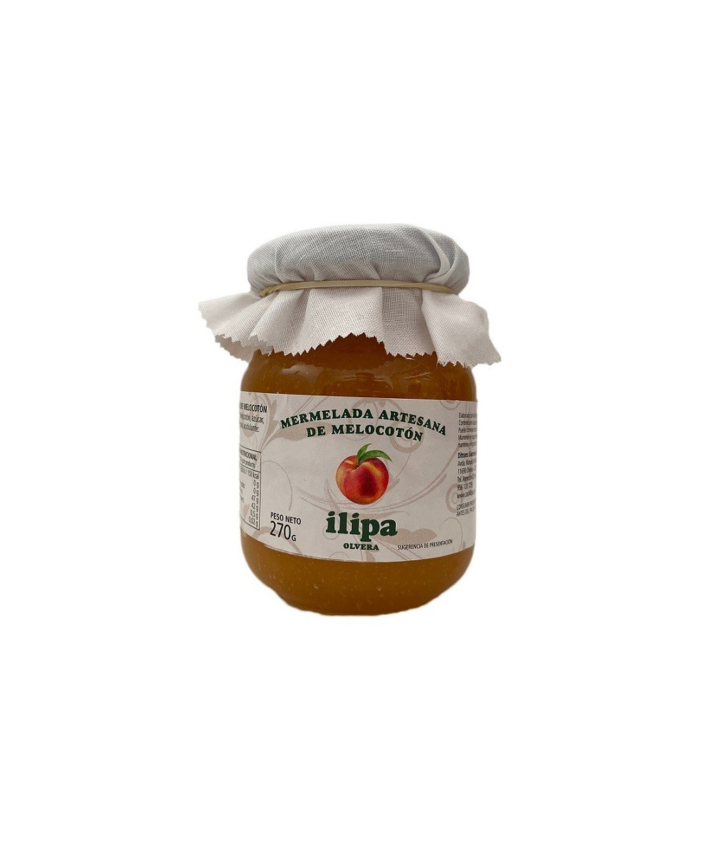 MERMELADA ARTESANA DE MELOCOTÓN ILIPA OLVERA