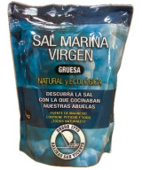 SAL MARINA VIRGEN (GRUESA) NATURAL Y ECOLÓGICA 1 kg. SALINAS SAN VICENTE SAN FERNANDO