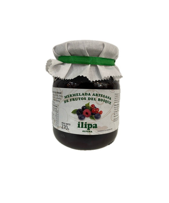 MERMELADA ARTESANA DE FRUTOS DEL BOSQUE ILIPA OLVERA