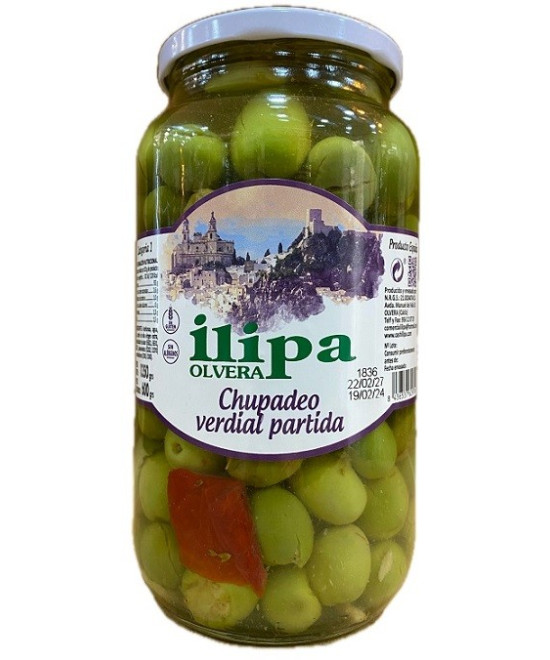 ACEITUNAS CHUPADEDOS VERDIAL PARTIDA ILIPA OLVERA TIERRA DE CÁDIZ