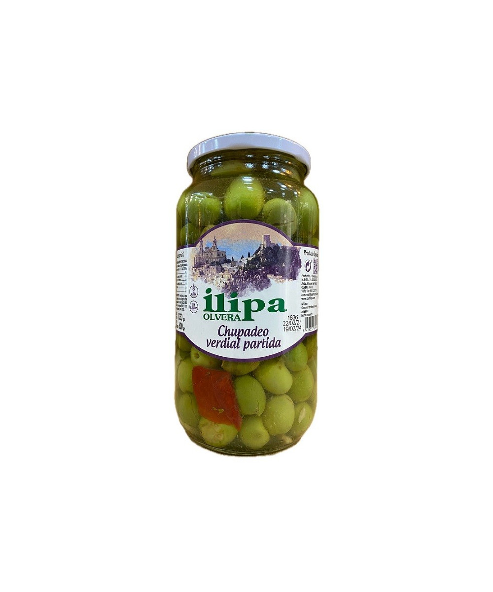 ACEITUNAS CHUPADEDOS VERDIAL PARTIDA ILIPA OLVERA TIERRA DE CÁDIZ