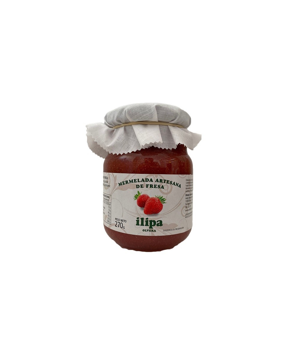 MERMELADA ARTESANA DE FRESA ILIPA OLVERA