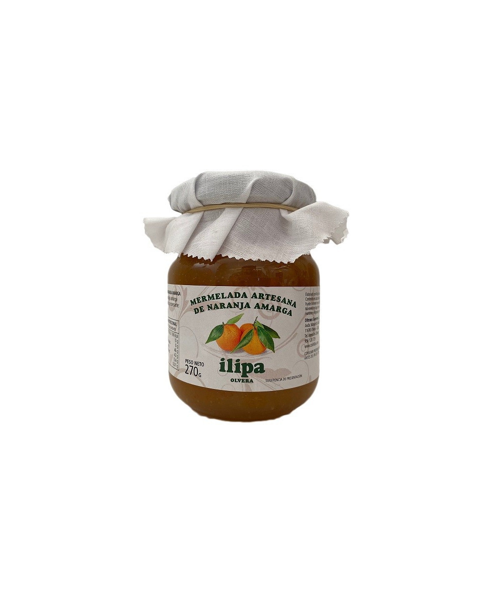 MERMELADA ARTESANA DE NARANJA AMARGA 270 gr. ILIPA OLVERA
