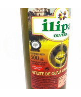 ACEITE DE OLIVA VIRGEN EXTRA 500 ml. ILIPA OLVERA TIERRA DE CÁDIZ