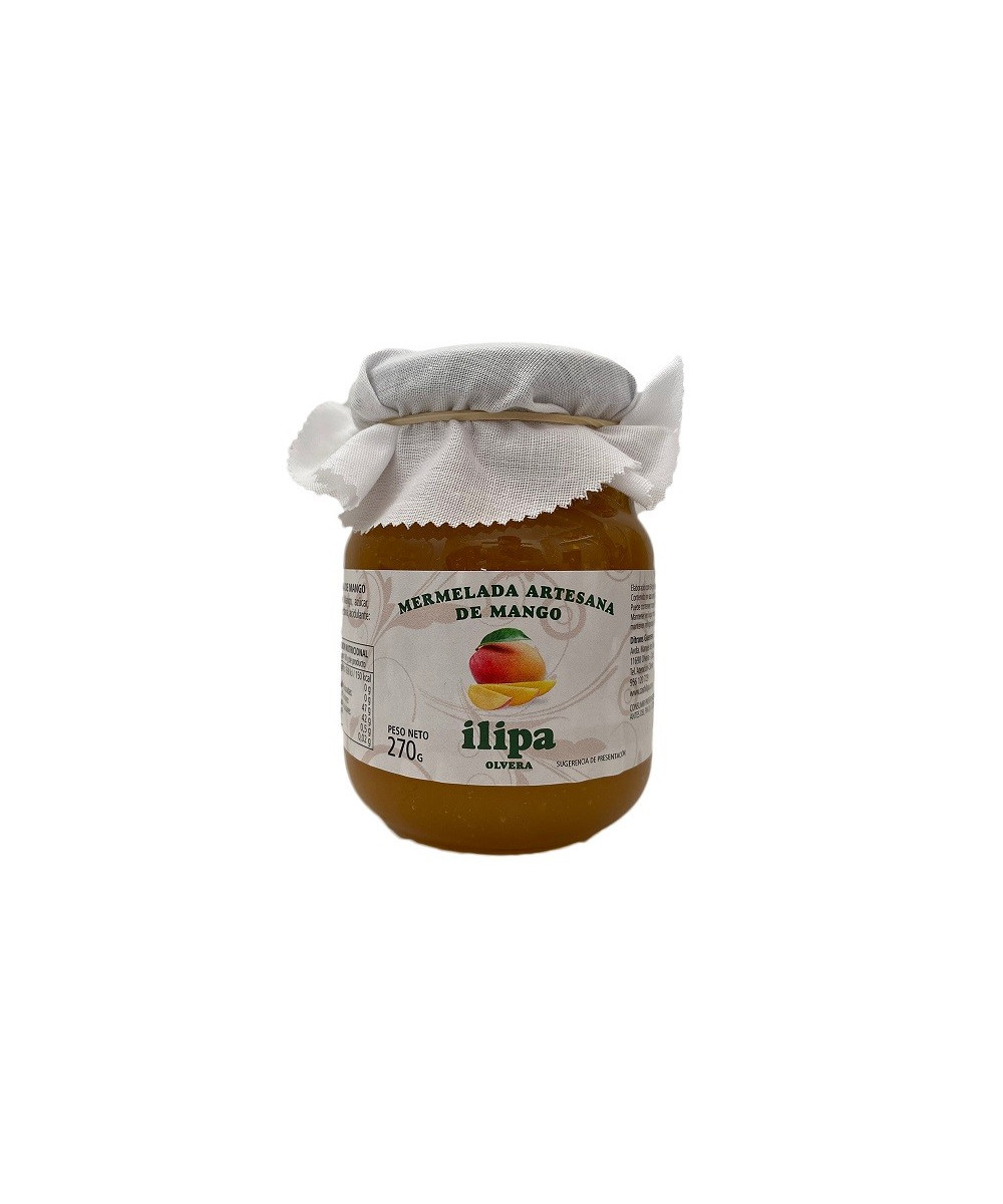 MERMELADA ARTESANA DE MANGO ILIPA OLVERA