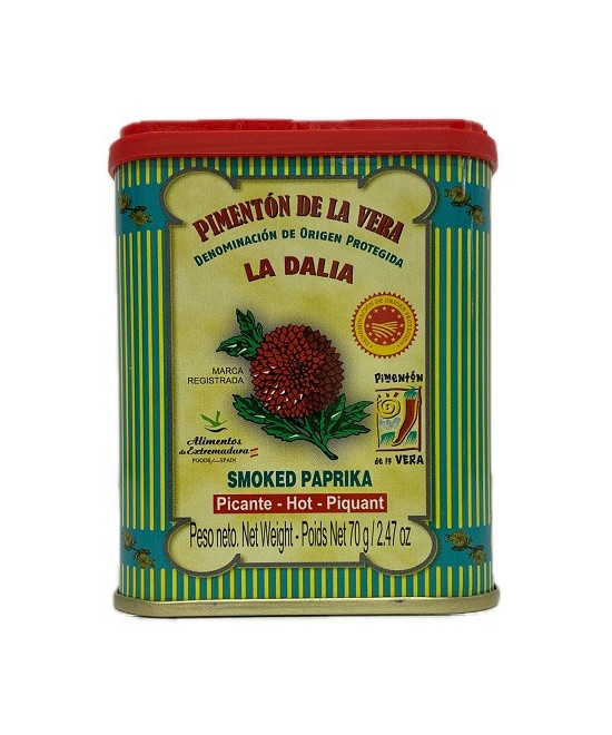 PIMENTÓN DE LA VERA LA DALIA PICANTE LATA 70g